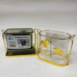 Spoon Holder SS Body Golden