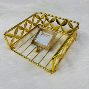 Golden Tissue Holder