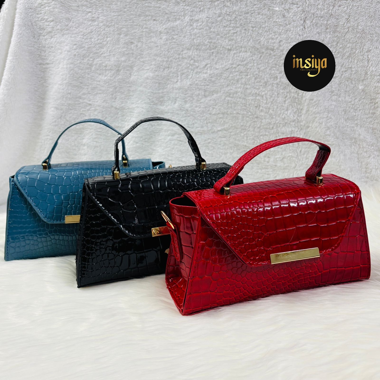 Alligator Handbag Trio